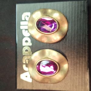 80'a vintage clip-on earrings